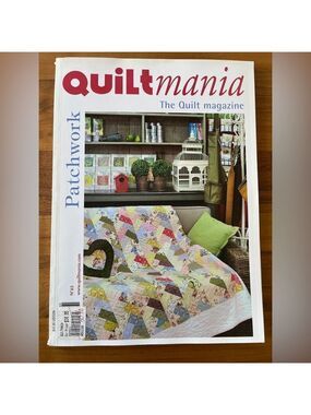 QUILTMANIA Quilt Magazine No. 65 From Q2 2008 Unused Pattern Quilt Sewing Crafts